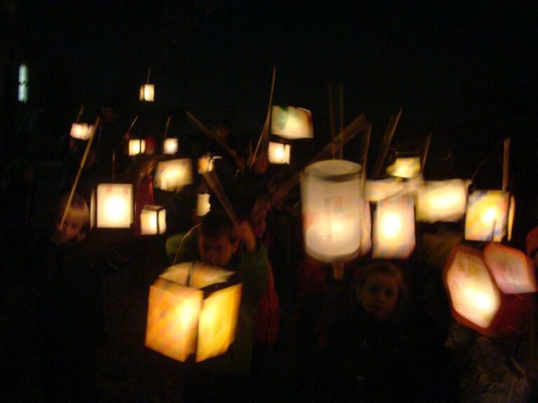 A Laternenlauf Lichtertanz