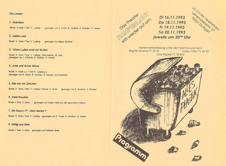 1993 AllesPlastik Programm1